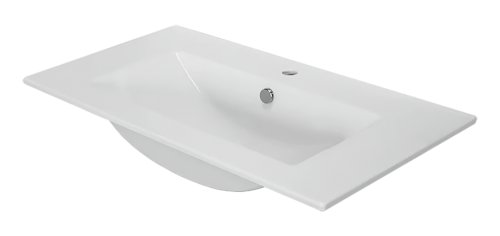 Мебельная раковина Sanita Luxe Quadro, 90 см, QDR90SLWB01