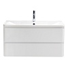 Тумба с раковиной BelBagno Albano, 90 см, ALBANO-900-2C-SO-BL
