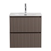 Тумба с раковиной BelBagno Uno, 60 см, UNO-600-2C-SO-СO