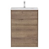 Тумба с раковиной BelBagno Kraft 39, 60 см, KRAFT39-600/390-2C-PIA-RT