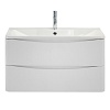 Тумба с раковиной BelBagno Acqua, 90 см, ACQUA-900-2C-SO-BL