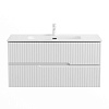 Тумба с раковиной Cezares Duet-N, 100 см, DUET-N-1000-2C-SO-FBS-P