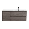 Тумба с раковиной BelBagno Kraft, 120 см, KRAFT-1200-2C-1A-SO-CG-R