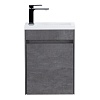 Тумба с раковиной BelBagno Pietra Mini, 40 см, PIETRA MINI-400-1A-SO-BL-R