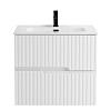 Тумба с раковиной Cezares Duet-N, 60 см, DUET-N-600-2C-SO-BL