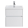 Тумба с раковиной BelBagno Pietra Mini, 50 см, PIETRA MINI-500AS-2C-SO-BL