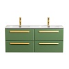Тумба с раковиной Cezares Eco-Cer-N, 120 см, ECO-CER-N-1200-4C-SO-2-PS-P