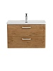 Тумба с раковиной BelBagno Due, 80 см, DUE-800-2C-SO-RN-P
