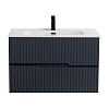 Тумба с раковиной Cezares Duet-N, 80 см, DUET-N-800-2C-SO-GR-P