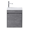 Тумба с раковиной BelBagno Pietra Mini, 45 см, PIETRA MINI-460-1A-SO-SCM-L