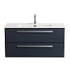 Тумба с раковиной Cezares Eco-Cer-N, 100 см, ECO-CER-N-1000-2C-SO-GR-P