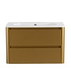 Тумба с раковиной Cezares Relax, 80 см, RELAX-800-2C-SO-BORO-P