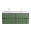 Тумба с раковиной Cezares Duet-N, 120 см, DUET-N-1200-4C-SO-2-PS-P