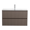 Тумба с раковиной BelBagno Uno, 100 см, UNO-1000-2C-SO-СO