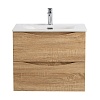 Тумба с раковиной BelBagno Marino-Cer-N, 60 см, MARINO-CER-N-600-2C-SO-WO-P