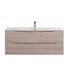 Тумба с раковиной BelBagno Marino-Cer-N, 120 см, MARINO-CER-N-1200-2C-SO-RG-P