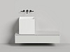 Раковина накладная Salini ARMONIA SQUARE 03 S-Sense 45 см