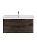 Тумба с раковиной BelBagno Marino-Cer-N, 100 см, MARINO-CER-N-1000-2C-SO-RNG-P