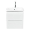 Тумба с раковиной BelBagno Albano-Cer, 50 см, ALBANO-CER-500-2C-SO-BL