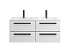 Тумба с раковиной Cezares Eco-Cer-N, 120 см, ECO-CER-N-1200-4C-SO-2-BL