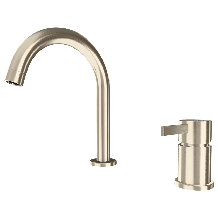 Смеситель для раковины Remer Rubinetterie Metrica MC57XV, сталь