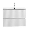 Тумба с раковиной BelBagno Uno, 90 см, UNO-900-2C-SO-BO