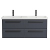 Тумба с раковиной Cezares Eco, 120 см, ECO-1200-4C-SO-2-GR-P