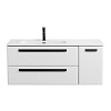 Тумба с раковиной Cezares Eco-Cer-N, 120 см, ECO-CER-N-1200-2C-1A-SO-BL-L