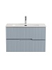 Тумба с раковиной Cezares Duet-N, 80 см, DUET-N-800-2C-SO-APR-P