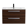 Тумба с раковиной Cezares Eco-Cer-N, 80 см, ECO-CER-N-800-2C-SO-NCS-P