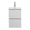 Тумба с раковиной BelBagno Uno-Mini, 40 см, UNO-MINI-400-2C-SO-BO