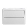 Тумба с раковиной Cezares Relax, 80 см, RELAX-800-2C-SO-BL