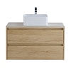 Тумба с раковиной BelBagno Kraft, 90 см, KRAFT-900-2C-SO-RNN