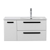 Тумба с раковиной Cezares Eco-Cer-N, 100 см, ECO-CER-N-1000-2C-1A-SO-BL-R