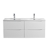 Тумба с раковиной BelBagno Marino-Cer-N, 120 см, MARINO-CER-N-1200-4C-SO-BL-P