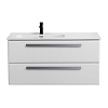 Тумба с раковиной Cezares Eco-Cer-N, 100 см, ECO-CER-N-1000-2C-SO-BL-L
