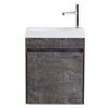 Тумба с раковиной BelBagno Pietra Mini, 45 см, PIETRA MINI-460-1A-SO-PT-L