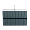 Тумба с раковиной BelBagno Uno-Mini, 100 см, UNO-MINI-1000-2C-SO-AO