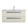 Тумба с раковиной Cezares Eco-Cer-N, 100 см, ECO-CER-N-1000-2C-SO-AS-P