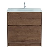 Тумба с раковиной BelBagno Kraft, 80 см, KRAFT-800-2C-PIA-RT