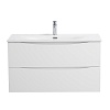 Тумба с раковиной BelBagno Marino-Cer-N, 90 см, MARINO-CER-N-900-2C-SO-BO-P
