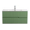 Тумба с раковиной Cezares Duet-N, 100 см, DUET-N-1000-2C-SO-PS-P