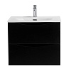 Тумба с раковиной BelBagno Marino-Cer-N, 60 см, MARINO-CER-N-600-2C-SO-NL-P