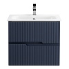 Тумба с раковиной Cezares Duet, 60 см, DUET-600-2C-SO-GR-P