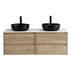 Тумба с раковиной BelBagno Kraft, 140 см, KRAFT-700-2C-SO-RNN