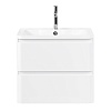 Тумба с раковиной BelBagno Albano, 60 см, ALBANO-600-2C-SO-BL
