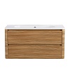 Тумба с раковиной Cezares Relax, 100 см, RELAX-1000-2C-SO-RC-P