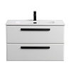 Тумба с раковиной Cezares Eco-Cer-N, 80 см, ECO-CER-N-800-2C-SO-BL