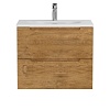 Тумба с раковиной BelBagno Etna 39, 60 см, ETNA39-600/390-2C-SO-RN-P