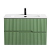 Тумба с раковиной Cezares Duet-N, 80 см, DUET-N-800-2C-SO-PS-P